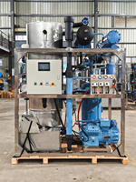 Máquina Industrial para Hacer Hielo en Tubo, 5 Toneladas/24 Horas, Certificación CE, Bomba Automática con Compresor Bristol, Refrigeración por Aire/Agua, 1 Año de Garantía