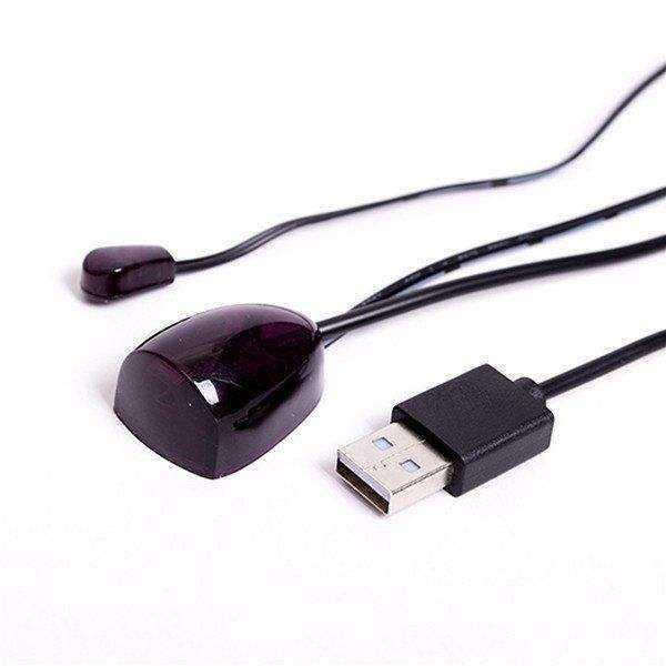 Remote Infrared Control Ir Emitter cable USB Powered IR Transmitter and Receiver Set Universal Infrared Remote (IR) cable