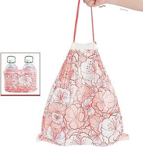 Bolsas de basura gruesas con cordón ajustable Huamaohengchun en tamaños personalizados, adecuadas para diversas ubicaciones del hogar, personalizables. - Product Image 5