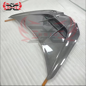 Capot en fibre de carbone style ZR1 pour Chevrolet Corvette C8, accessoires de voiture, capot <span class=keywords><strong>moteur</strong></span> en carbone - Product Image 6