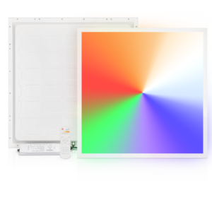 <span class=keywords><strong>Panneau</strong></span> lumineux <span class=keywords><strong>LED</strong></span> encastré <span class=keywords><strong>RGB</strong></span> mince à haute luminosité IP40, carré, rétroéclairage de plafond, <span class=keywords><strong>LED</strong></span> intelligente colorée, dimmable, <span class=keywords><strong>panneau</strong></span> lumineux <span class=keywords><strong>60x60</strong></span> - Product Image 1