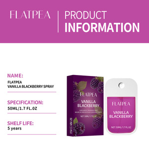 Best-selling Blackberry Floral <b>Aromatic</b> Alcohol-Free Card <b>Perfume</b> Spray 50ml - Long-lasting fragrance retention - Product Image 5