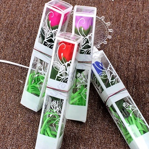 วันวาเลนไทน์ Rose กล่องสบู่กุหลาบ Forever Galaxy ตกแต่ง I Love You กล่องดอกไม้ประดิษฐ์ Preserved ของขวัญวาเลนไทน์ - Product Image 3