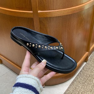 Sandales plates à plateforme rétro pour femme, style tong, pour l'été 2026, idéales pour les vacances à la plage et l'extérieur - Product Image 3