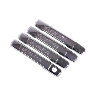 ฝาครอบมือจับประตูรถยนต์ 8 ชิ้น ABS โครเมียม สำหรับ Navara D40 2007 อุปกรณ์ตกแต่งภายนอกอื่นๆ - Product Image 1