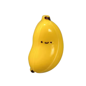 Hot Selling Tpr Banana <b>Fidget</b> Sensory Squeeze Toy Different Shapes Food Kawaii Soft Toy Mini Mochi - Product Image 3