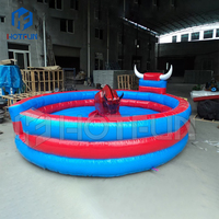 RedBull Simulateur de tauromachie gonflable Machine de jeu intérieure extérieure Parc d'attractions Manèges Thrill Bull Fighter à vendre