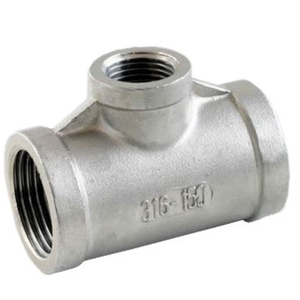ASTM A315 Gr.CF8M RVS316 Gladde gereduceerde TEE pijpfitting Klasse 150 Maat 80MM*40MM OEM Aanpasbaar Hoge Kwaliteit - Product Image 4