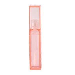 Plastic Liquid <b>Lipstick</b> Lip Color Packaging Square Crystal 6ml Empty Lip Gloss Tube Cosmetic with Screen Printing - Product Image 5