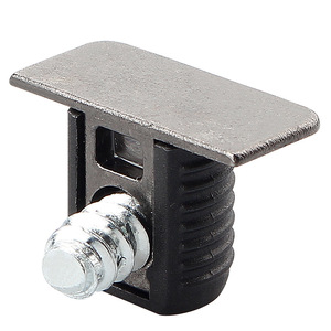 T-Shaped Shelf Support 12mm Zinc Alloy <b>Concealed</b> Cabinet Connector For Kitchen Partition - Product Image 1
