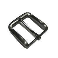 Ceinture formelle pour homme en alliage de haute qualité 40 mm, avec boucle à ardillon au design élégant et motif imprimé par transfert thermique, dotée d'un fil détectable par un détecteur de métaux