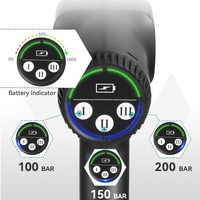 Nettoyeur de voiture sans fil haute pression, pistolet à eau portable sans fil, machine de nettoyage avec batterie au lithium