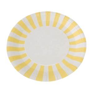 ZY emballage assiettes alimentaires anti-graisse alimentaire jetable facile à emporter plateaux à tarte stockage de boulettes pliant jetable déjeuner repas <span class=keywords><strong>assiette</strong></span> - Product Image 2