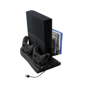 Topwolf điều khiển sạc cho một <span class=keywords><strong>x</strong></span> Phụ kiện Quạt làm mát 3 cổng USB đa chức năng đứng sạc Dock - Product Image 3