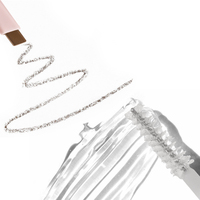 Nouveau crayon à sourcils 2in1 avec gel à la fin Gel à sourcils nourrissant longue durée et ensemble de crayons à sourcils