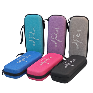 Estuche de transporte de estetoscopio portátil dual de clase III personalizable, carcasa dura clásica de médico, característica a prueba de golpes, EVA duradera - Product Image 4