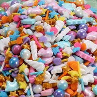 Décorations pour cupcakes pour la Journée des enfants, vermicelles colorés, aiguilles de sucre assorties, 1000g en sachet pour la pâtisserie, les desserts, la décoration de glaces