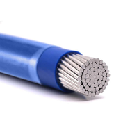 Aluminio THHN/600/T90 V Cable de construcción 1/0AWG 2/0AWG 3/0AWG 4/0AWG 19 Cable
