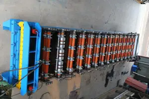 Double Wall Galvanized Steel Automatic Trapezoidal IBR 840 Panel Roll Forming Machine
