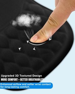 Ergonomic <b>Mouse</b> <b>Pad</b> with Wrist Rest, Slope Design Memory Foam Support, Smooth Surface, Non-Slip PU Base - Product Image 6