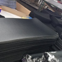 Tapis de souris de jeu durable à bas prix d'usine, grand, noir, bord cousu, 2 mm d'épaisseur, en stock
