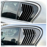 Couvre-volet de fenêtre latérale arrière de voiture en ABS, accessoires extérieurs pour BMW Série 1 F20 118i 120i 2011-2019