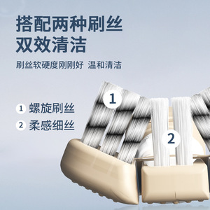 Brosse à dents 3D à trois faces Dr.Baek, poils souples pour adultes, nettoyage manuel - Product Image 4