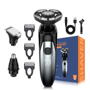 Men's Multi-Functional USB Charging <b>Shaver</b> Three-Blade Design for Beard Shaving Exclusive Household Hotel Use Triple-blade Elect - Product Image 1