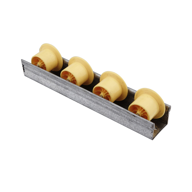 Industrial Steel Sliding Roller Track OD 28mm OD 33mm Workshop Assembly Line Rails for Pipe Rack System