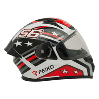 Nouveaux casques de moto modulaires MOON FK108 en ABS légers unisexes, couvrant la tête, pour la conduite sur route et en ville, tailles M/L/XL/XXL