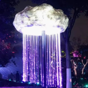 <span class=keywords><strong>Plateforme</strong></span> de podium de mannequins avec motif lumineux interactif en nuage, défilé de mode <span class=keywords><strong>Victoria</strong></span>'s Secret, rideau lumineux en fibre optique coloré - Product Image 5