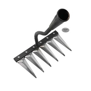 Vente en gros de râteau <span class=keywords><strong>à</strong></span> 6 dents outils de désherbage en acier au manganèse dur ferme familiale outils <span class=keywords><strong>à</strong></span> main pour creuser le sol - Product Image 1