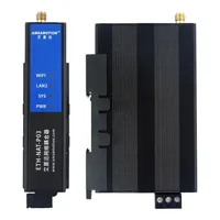 Acoplador de Red AMSAMOTION para PLC, Aislamiento Interseguimiento de Redes, Traducción de Direcciones IP, Modelo NAT de 4 Vías ETH-NAT-T03 (ABS/PVC)
