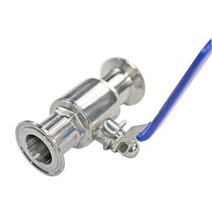 Thép không gỉ 2PC Loại vệ sinh SS304 hoặc 316L bóng van aomite kiểm soát chất lỏng với kẹp kết thúc 1.5 TC cuối bóng van - Product Image 2