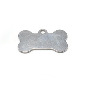 사용자 정의 금속 스테인레스 스틸 애완 동물 강아지 태그 실버 - Product Image 6