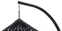 Morden — chaise en œuf de macramé, chaise confortable, suspendue, avec support, pour le salon, nouvelle collection