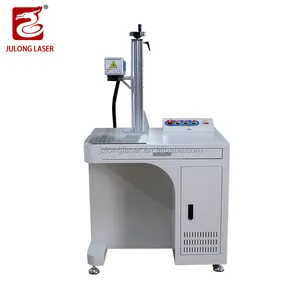Julonglaser 2024 fiber laser 20w 30w 50w desktip metal laser engraving machine id card pvc card mini portable laser printer