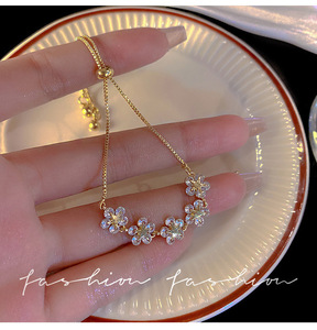 Fashion <strong>Charm</strong> Flower Hand <strong>Bracelets</strong> <strong>for</strong> Jewelry Shop Wholesale N250721 - Product Image 4