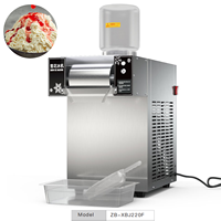 110V et 220V Commercial électrique automatique flocon de neige glace rasoir Machine pour lait neige Bingsu Snack Bar crème glacée boutique utilisation