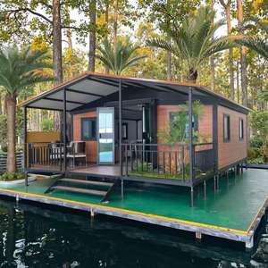 Maison en conteneur préfabriquée modulaire personnalisée Tenshine, villa, hôtel, bureau, bâtiment en structure acier. - Product Image 1