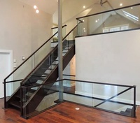 Balustrade de balcon, Balustrades en acier inoxydable, balustrade en verre