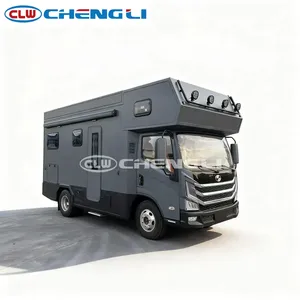 Camping-car HOWO 4X2 à toit relevable, nouveau modèle chinois, type C, alimentation diesel - Product Image 3