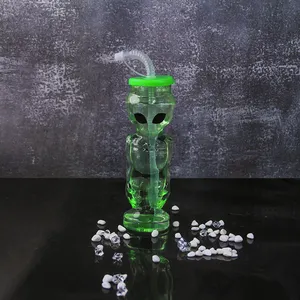 500ml benutzer definierte chinesische Fabrik Slush Yard Drink Cup Design Alien Trink flasche