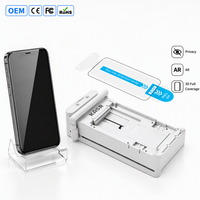 Protection d'écran anti-espion pour iPhone 17 Pro Max, verre trempé 9H, couverture intégrale, applicateur d'installation automatique