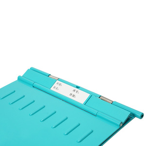 Guanlan Medical <b>Record</b> Folder A4 Blue Reinforced Plastic Hospital Clinic Use - Product Image 1