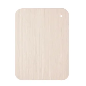 Melamina Mdf laminada impermeable de color beige de 2mm para el hogar