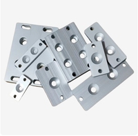 Profilés en alliage d'aluminium de haute qualité, nouveau style 2023, tube carré, finition anodisée, découpe, pliage, norme européenne, levier de stationnement
