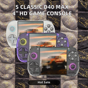 Console de jeu vidéo portable rétro D40 <span class=keywords><strong>Max</strong></span>, écran tactile HD 4'', console de jeu portable, 5000 mAh, Android, 64 Go, WiFi - Product Image 2