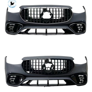 ชุดบอดี้ S63 <span class=keywords><strong>AMG</strong></span> สำหรับรถเบนซ์เอสคลาส W223 S500 S450กันชนหน้ากระจังหน้าพร้อมคลิปรวม - Product Image 6