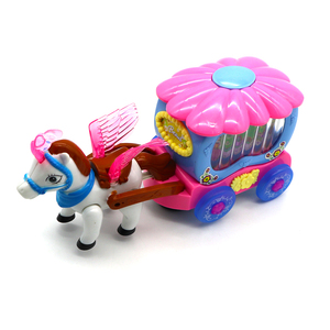Bambini Elettrico Serie di Cartoni Animati Ruota Universale Magia di Trasporto Giocattoli Con Musica e Luci Colorate - Product Image 3